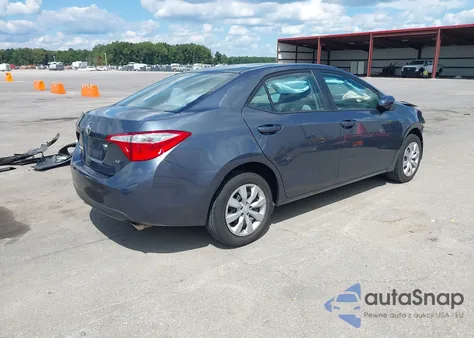 2014 Toyota Corolla Le из США, поврежденный, VIN 2T1BURHE4EC127476